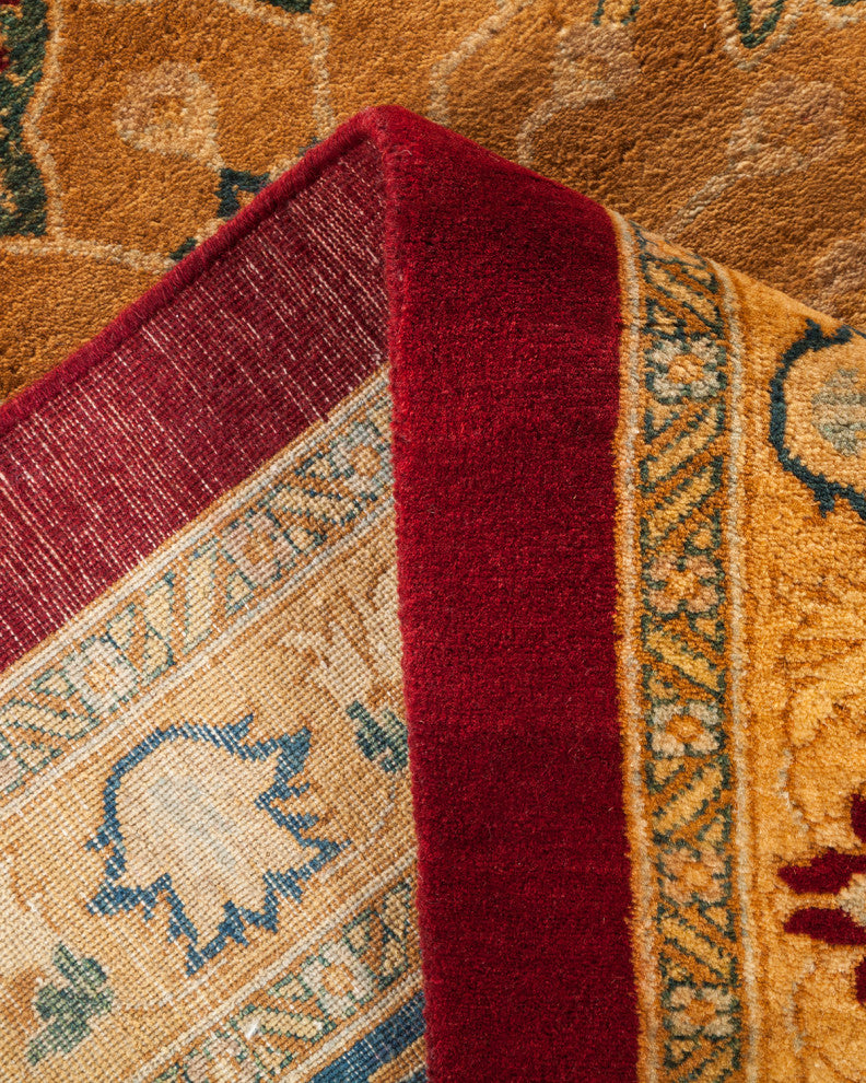 Mogul, One-of-a-Kind Hand-Knotted Area Rug Red, 12'3"x17'10"