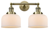 Innovations Lighting 208-Ab-G71-Led 2 Light Dimmable Led Bathroom Fixture