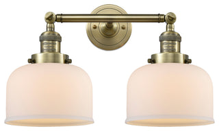 Innovations Lighting 208-Ab-G71-Led 2 Light Dimmable Led Bathroom Fixture