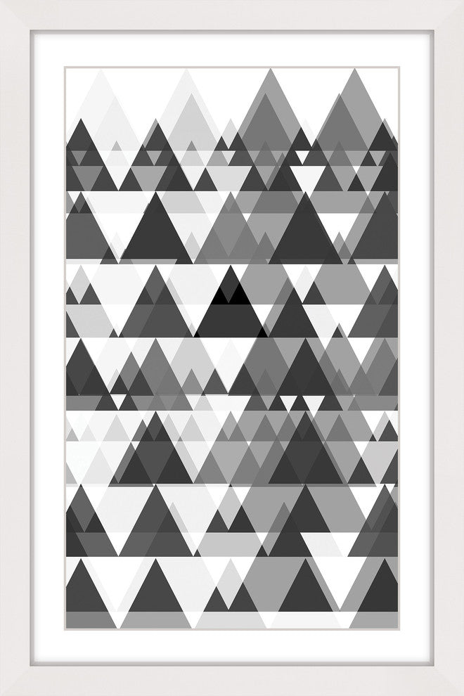 "Dense Forest" Framed Art Print