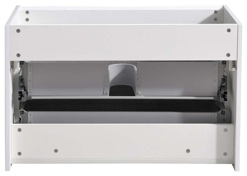 Fresca Catania 36" Gloss Ash Gray Wall Hung Cabinet