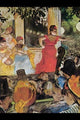 In Concert Cafe (Les Ambassadeurs)- Gallery Wrapped Canvas Art 28" x 42"