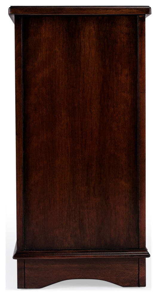 Butler Harling Chairside Chest, Dark Brown
