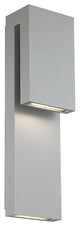 Modern Forms Double Down LED Outdoor Wall Sconce in Graphite