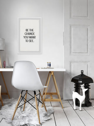 "Be the Change II" Framed Painting Print, 8x12