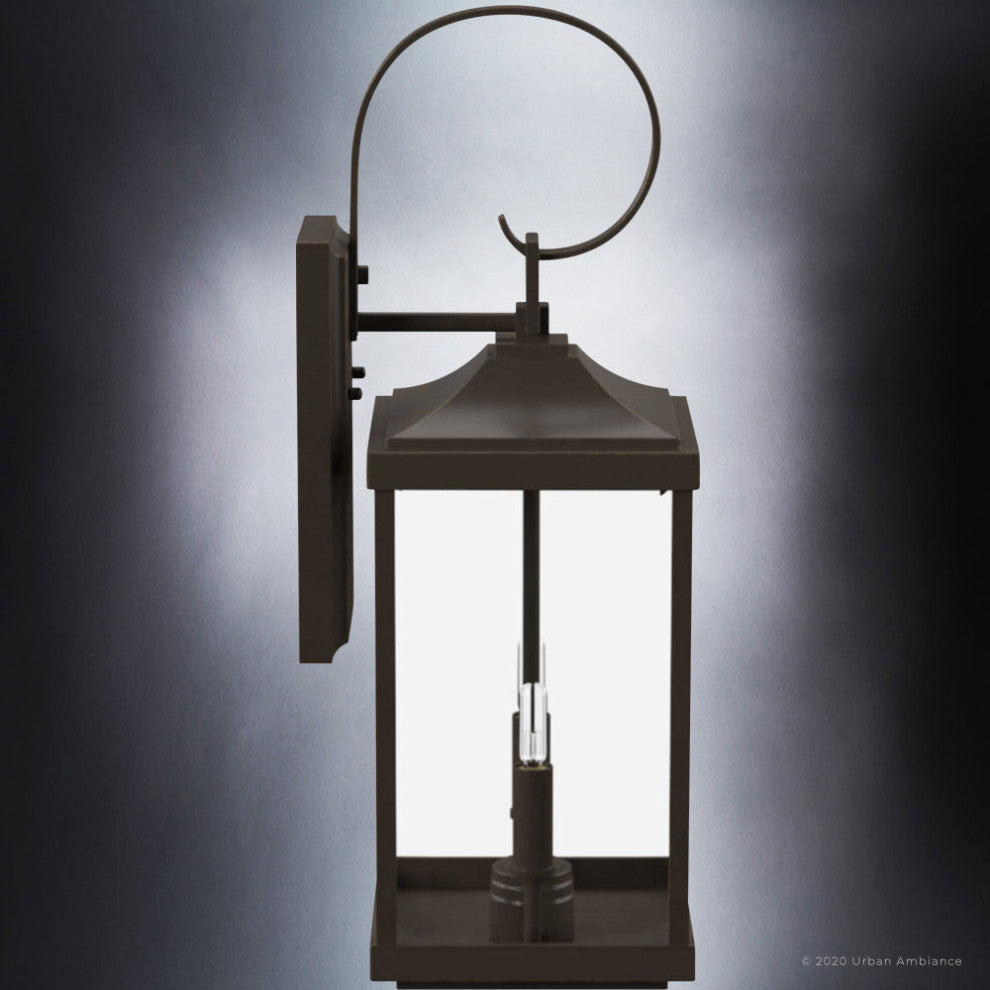 Luxury Transitional Wall Sconce, Midnight Black