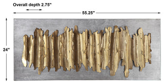 Uttermost Lev Gold Metal Wall Decor