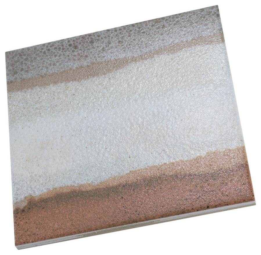 Matter Canvas Taupe Red Porcelain Floor and Wall Tile
