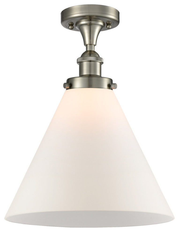 Innovations Lighting 916-1C-SN-G41-L-LED X-Large Cone 1 Light Semi-Flush Mount