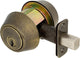 Callan2 Grade 2 Double Cylinder Deadbolt, Antique Brass