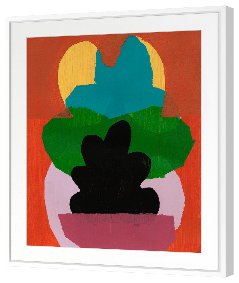 Savi Fine Art Print, White, 43"x36"