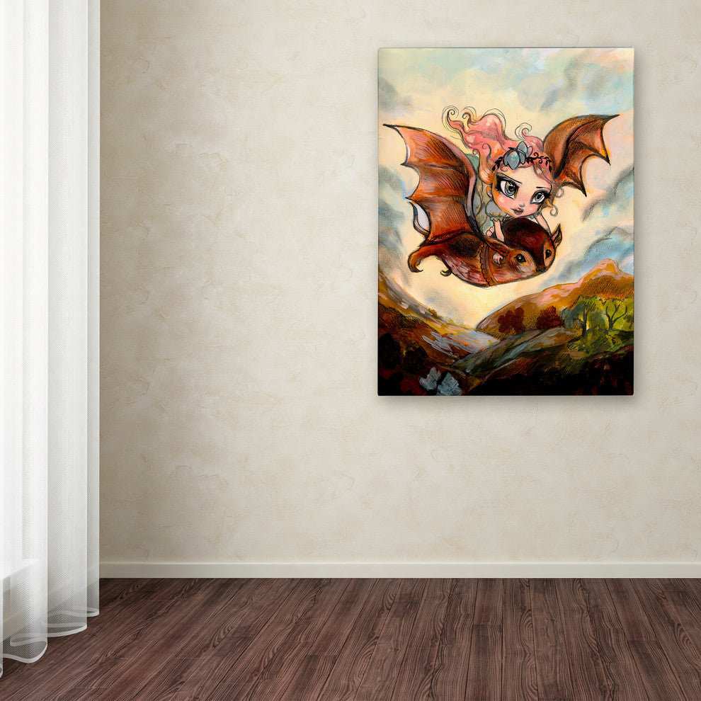 Natasha Wescoat 'Dreaming Of Flying' Canvas Art, 14x19