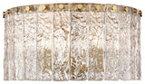 Zlite 1943F16-MGLD 5-Light Flush Mount, Clear