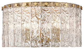 Zlite 1943F16-MGLD 5-Light Flush Mount, Clear