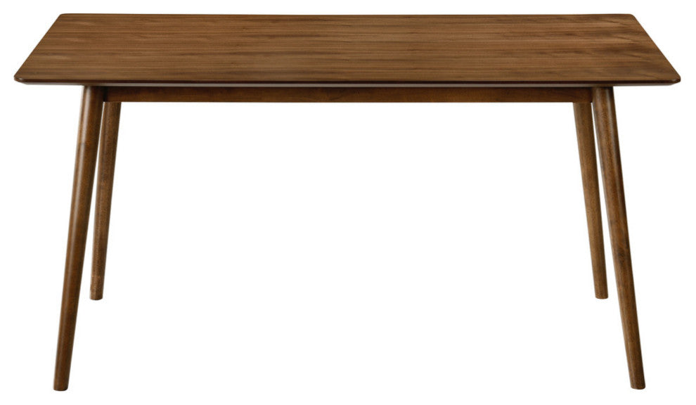 Westmont and Azalea Orange and Walnut 5-Piece Dining Set