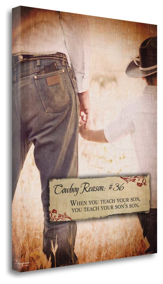 "Reason No. 36" By Shawnda Eva,Ready to Hang Giclee Print on Gallery Wrap Canvas