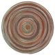 Capel Portland Brown 0346_700 Braided Rugs - 9' 6" Round