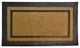 York Rectangle Coir Brush Mat