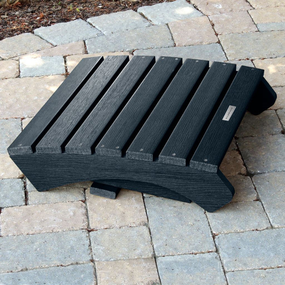 Manhattan 3-Piece Beach Adirondack Set, Federal Blue
