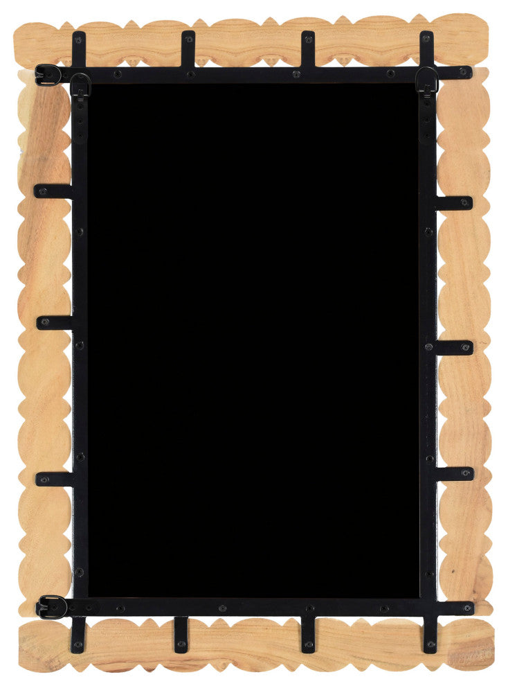 Aubrey Mirror, Natural, 26" W x 2" D x 36" H