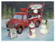 "Christmas on Wheels IV Light" Digital Paper Print by Mary Urban, 26"x20"