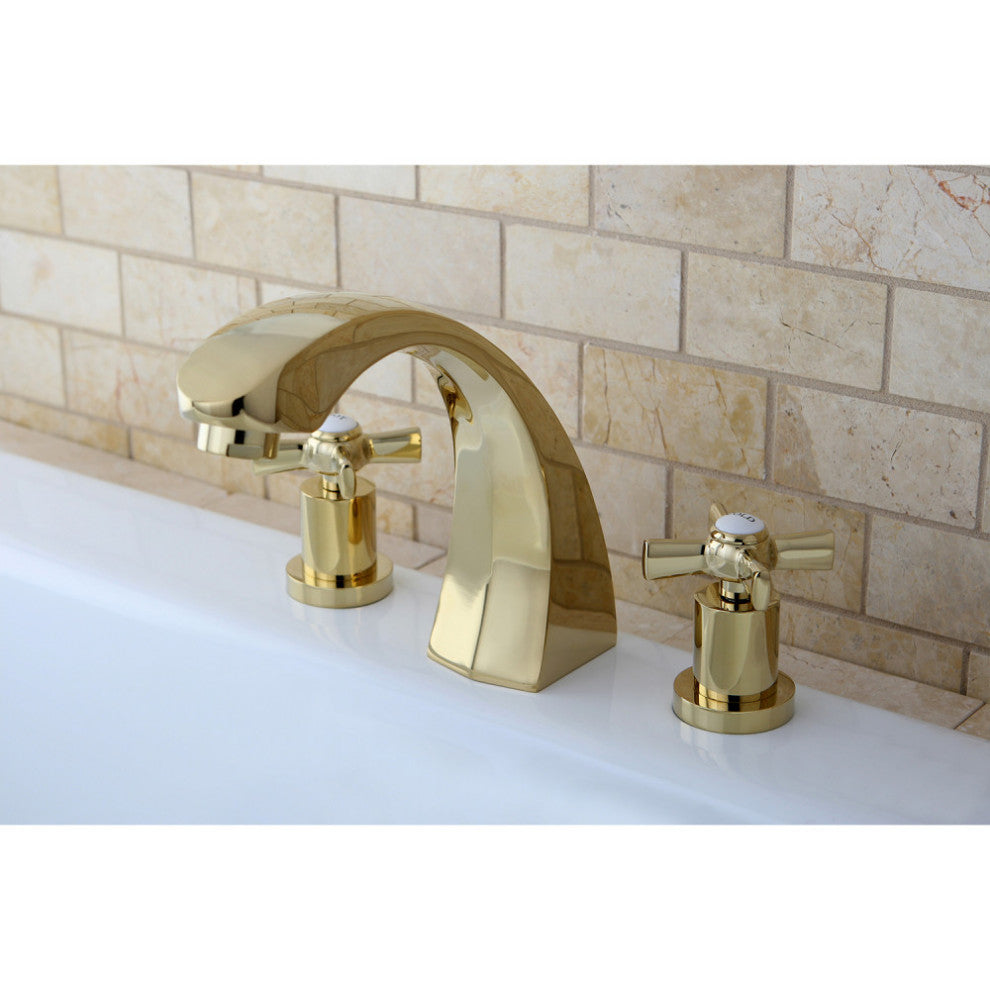 Kingston Brass Roman Tub Faucet, Polished Brass