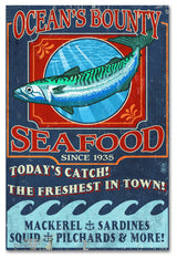 Lantern Press 'Fish' Canvas Art, 30"x47"