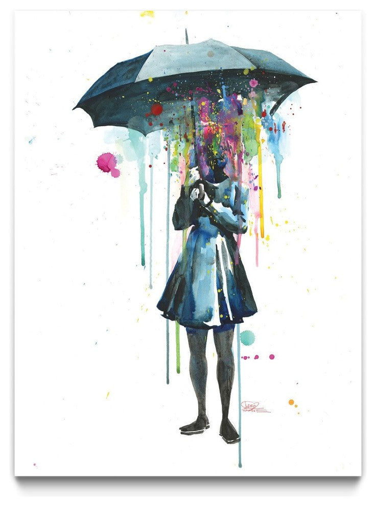 Rainy Fine Art Print by Lora Zombie, 30"x40"