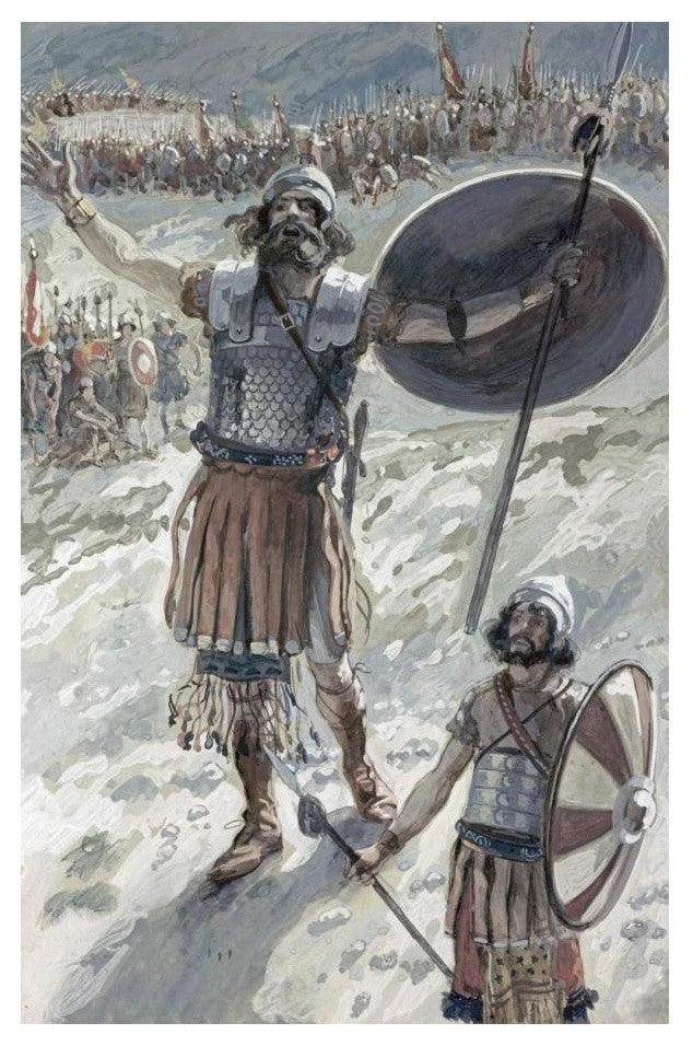 "Defiance of Goliath" Digital Paper Print by James Tissot, 16"x24"