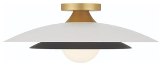 Welsh 1 Light LED 18" Sconce, White