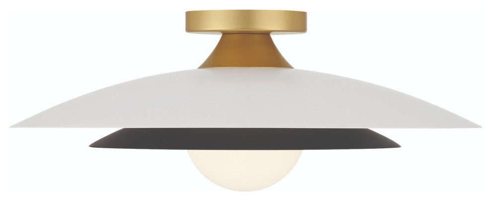 Welsh 1 Light LED 18" Sconce, White