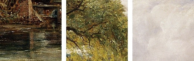 "The Hay Wain, 1821" Canvas Art, 36"x24"x1.25"