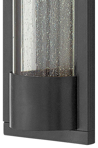 Hinkley Mist Large Wall Mount Lantern, Satin Black