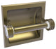 Clearview Recessed Toilet Paper Holder with Dotted Accents, Antique Brass