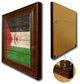 Sahrawi Arab Democratic Republic Country Textured Flag Print, 15"X21"