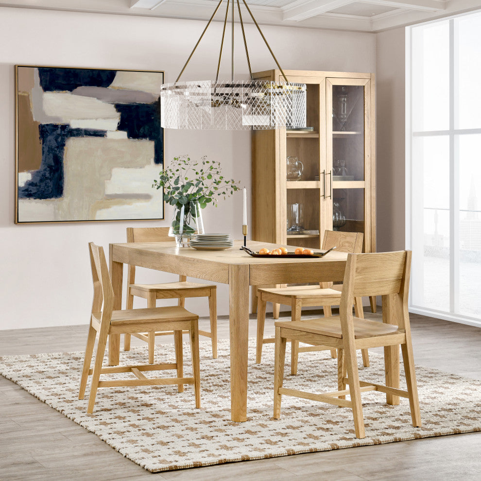 Beechgrove 72" Dining Table, Natural Brown