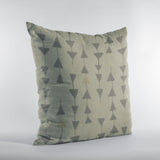 Pebble Manti Embroidery Luxury Throw Pillow, Double sided 26"x26"