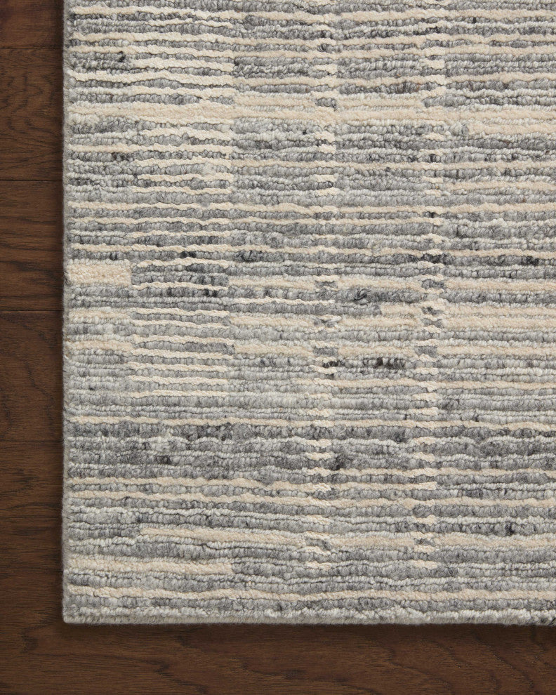 Loloi Raquel Grey / Ivory 2'-6" x 8'-6" Runner Rug