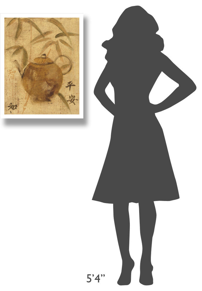 "Asian Teapot IV" Digital Paper Print by Cheri Blum, 20"x26"