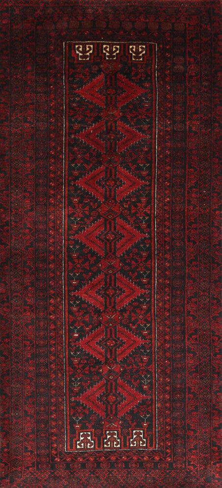 Ahgly Company Indoor Rectangle Traditional Area Rugs, 2' x 5'