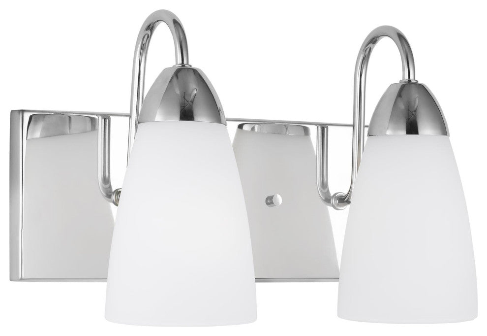 Seville 2-Light Wall/Bath, Chrome