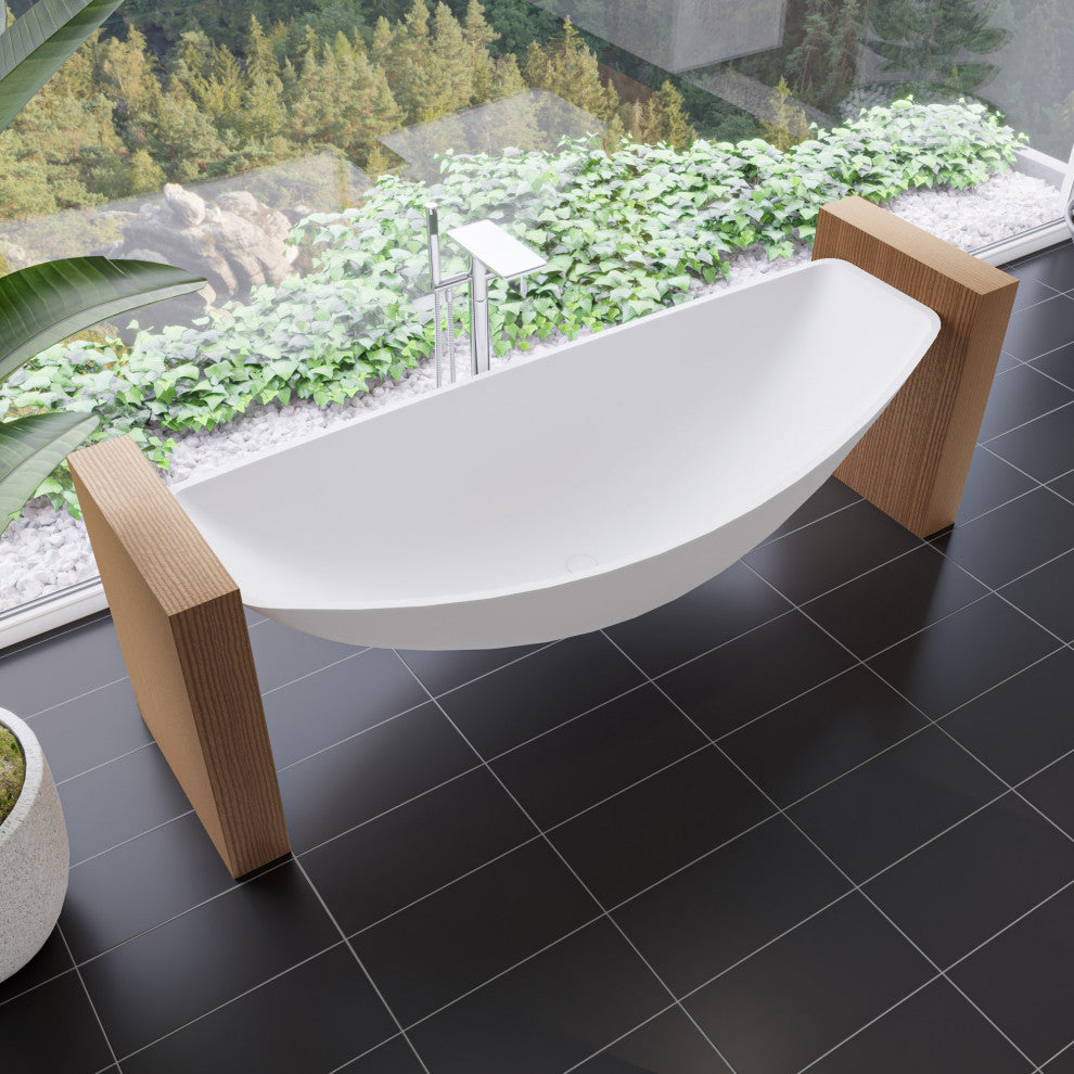 HammockTub1-WM Suspended Wall Mount Tub