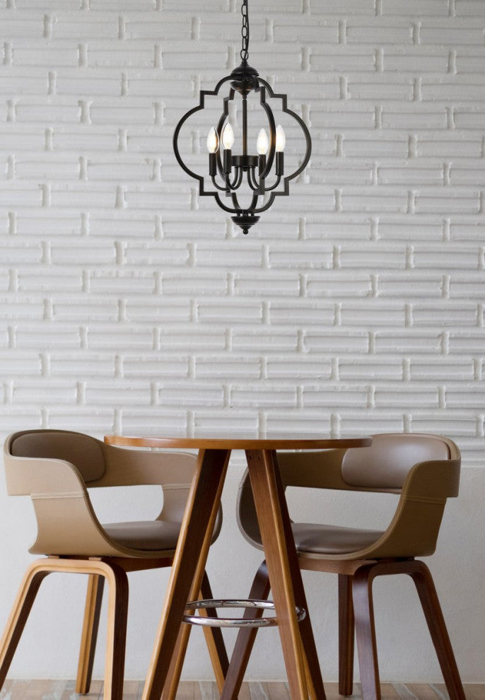 Sophie 4-Light Pendant, Black