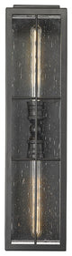 2 Light 6 in. Powder Coated Black Outdoor