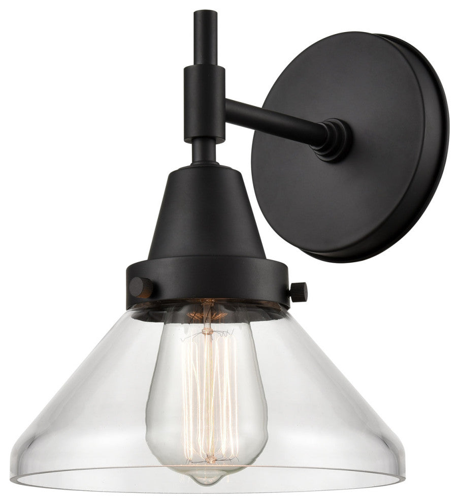 INNOVATIONS LIGHTING 447-1W-BK-G4472 Caden Sconce