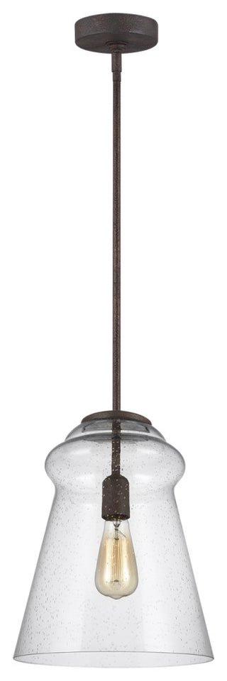 Generation Lighting, P1459DWI, Pendant, Dark Weathered Iron