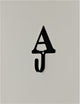 Letter A Wall Hook Small
