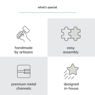 Eden Night Stand Table, Black