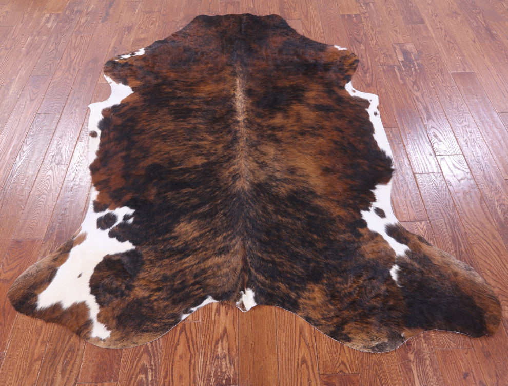 Natural Cowhide Rug 6' 10" X 5' 9" C1988