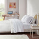 Intelligent Design Cotton Blend Jersey Knit All Season Sheet Set, White